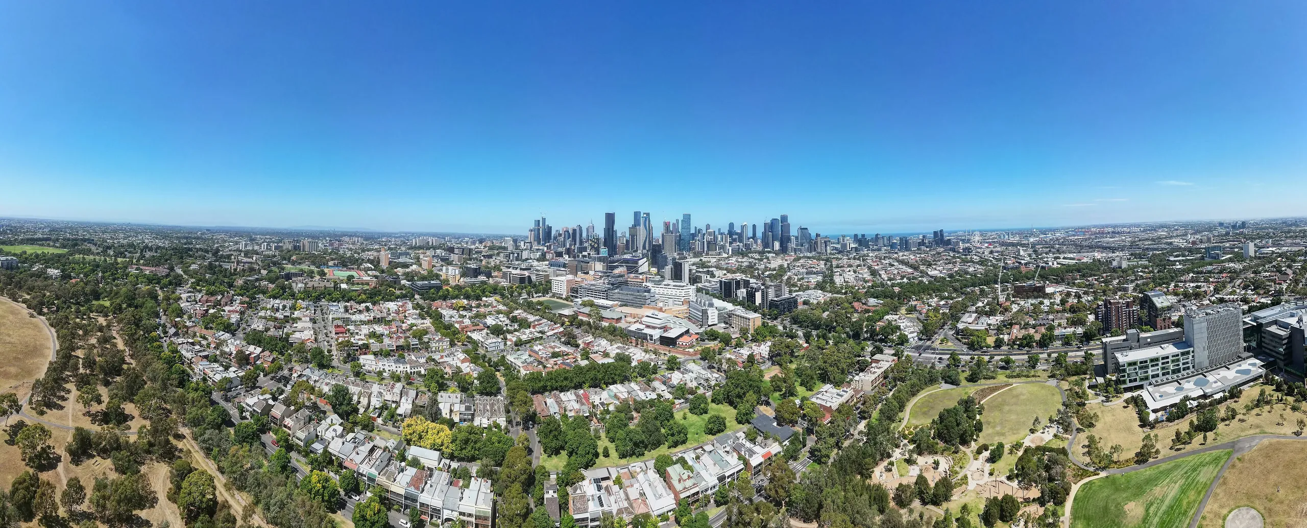 Melbourne city view