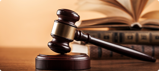 Court gavel representing legal translations in Perth